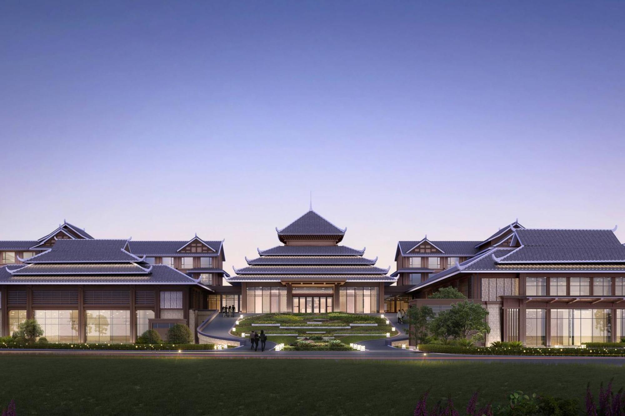 Hotel Courtyard By Marriott Liuzhou Sanjiang à Sanjiang  Extérieur photo