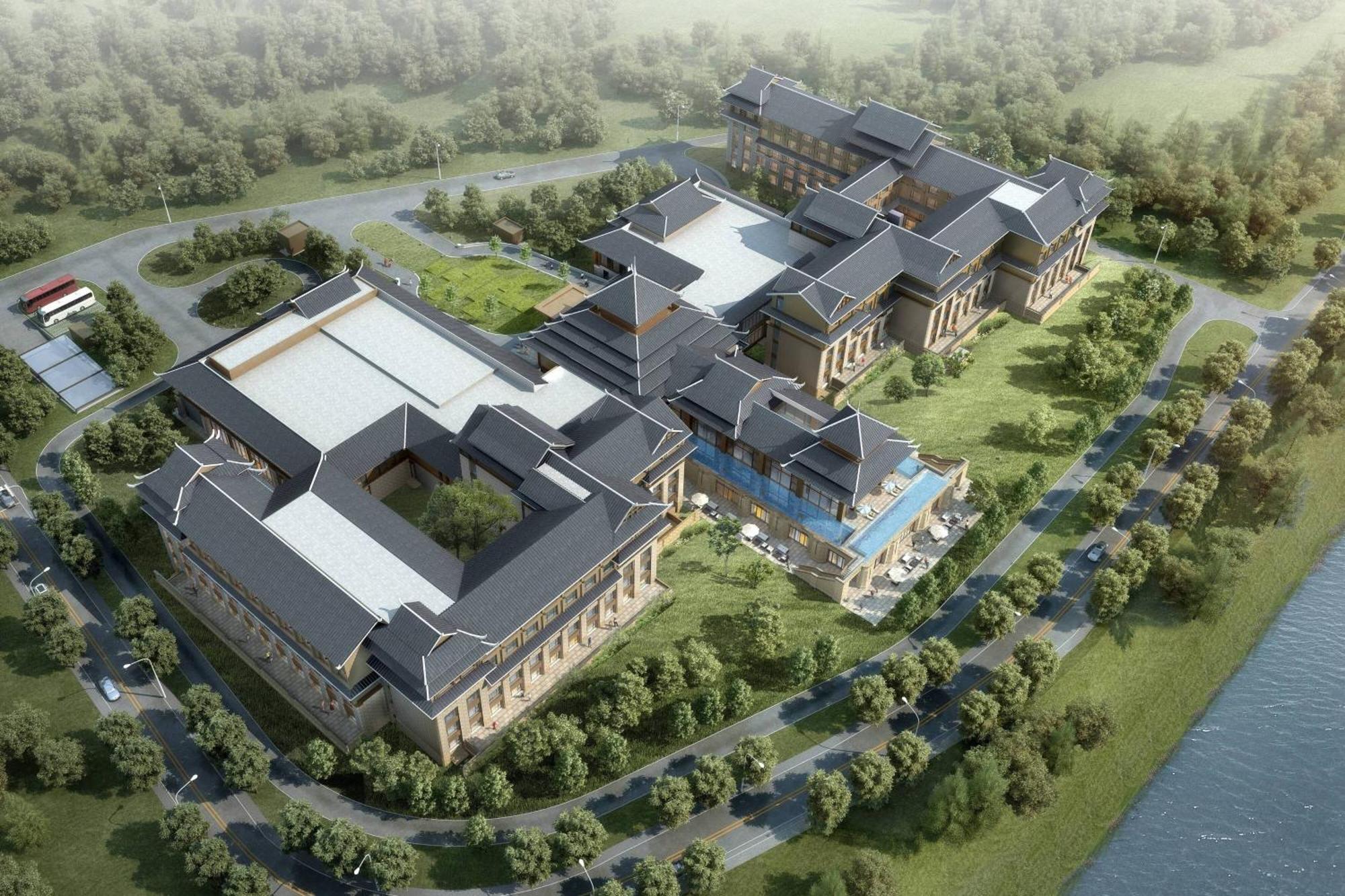 Hotel Courtyard By Marriott Liuzhou Sanjiang à Sanjiang  Extérieur photo